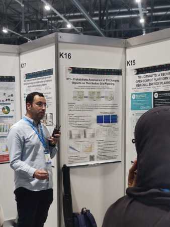 Nikos presenting